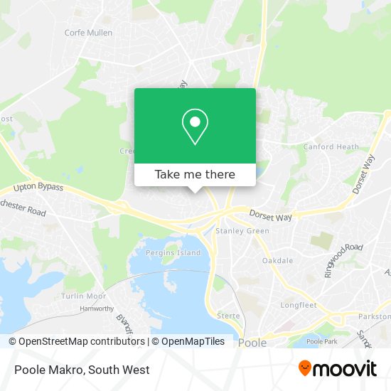 Poole Makro map