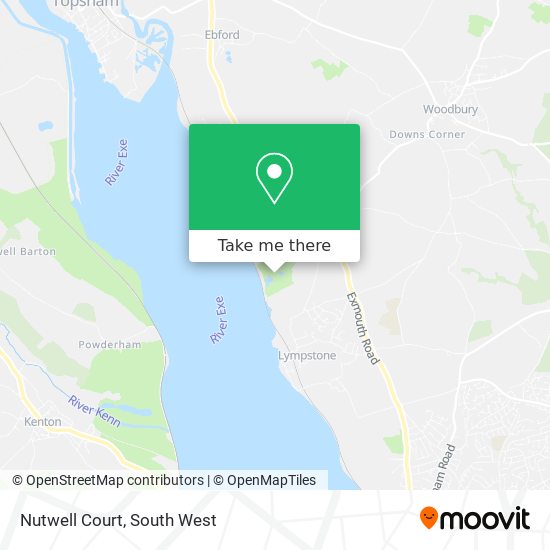 Nutwell Court map