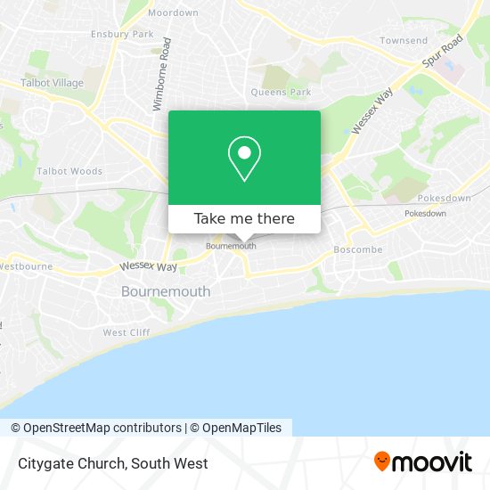 Citygate Church map
