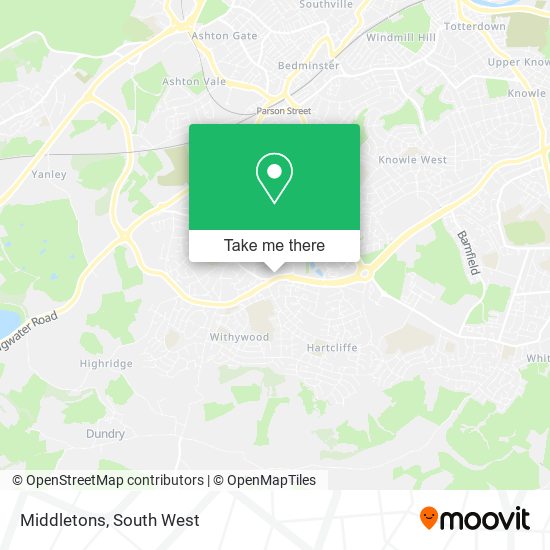 Middletons map