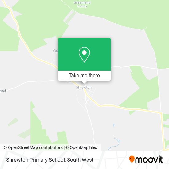 Shrewton Primary School map