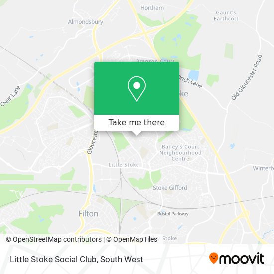 Little Stoke Social Club map