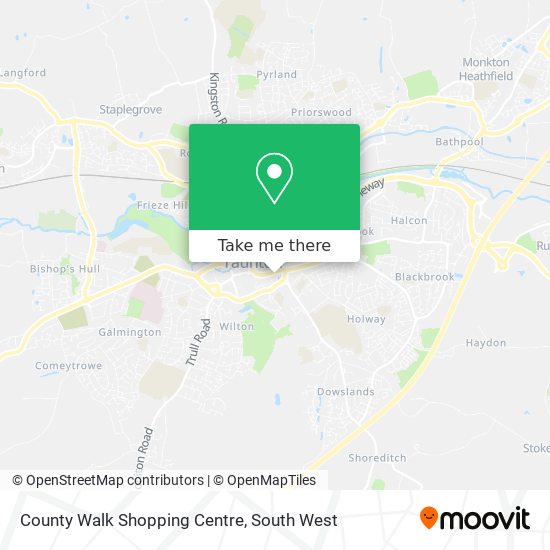 County Walk Shopping Centre map