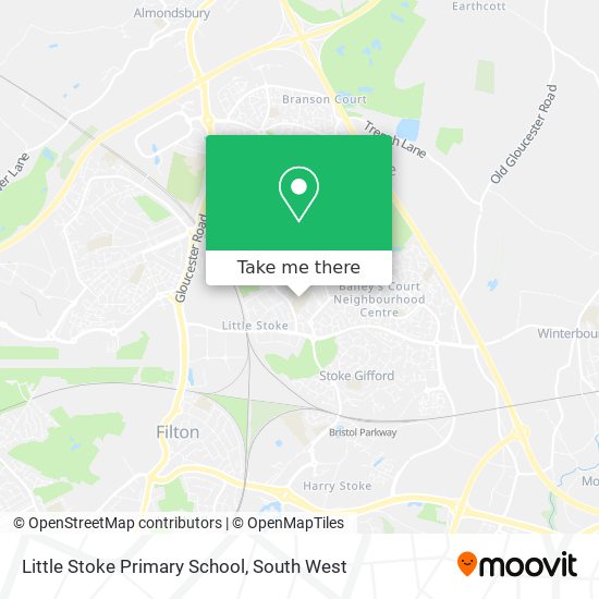 Little Stoke Primary School map