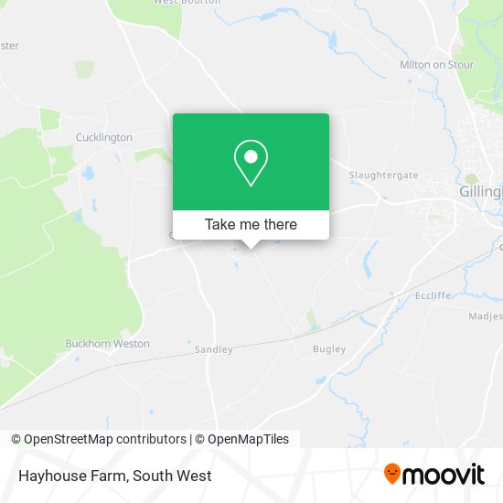 Hayhouse Farm map