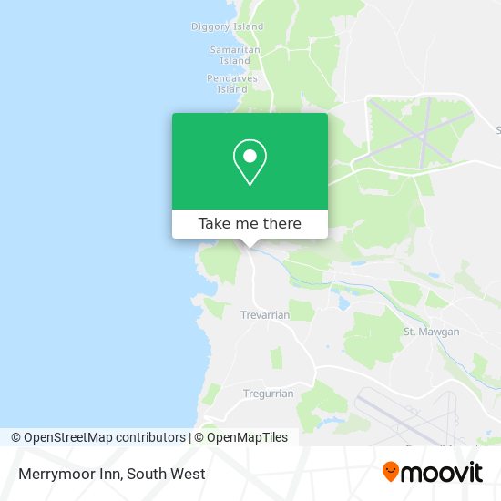Merrymoor Inn map