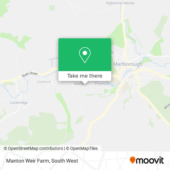 Manton Weir Farm map