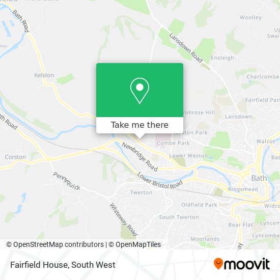 Fairfield House map