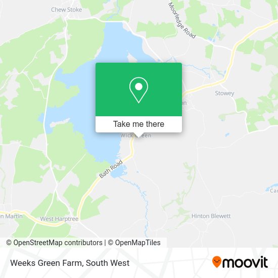 Weeks Green Farm map