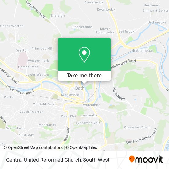 Central United Reformed Church map