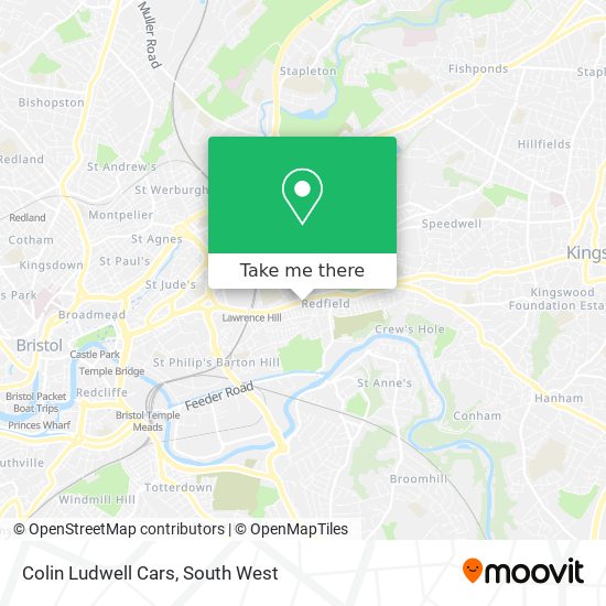 Colin Ludwell Cars map