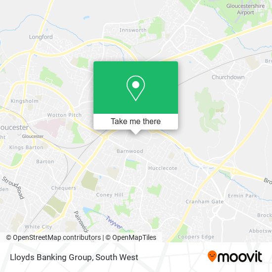 Lloyds Banking Group map
