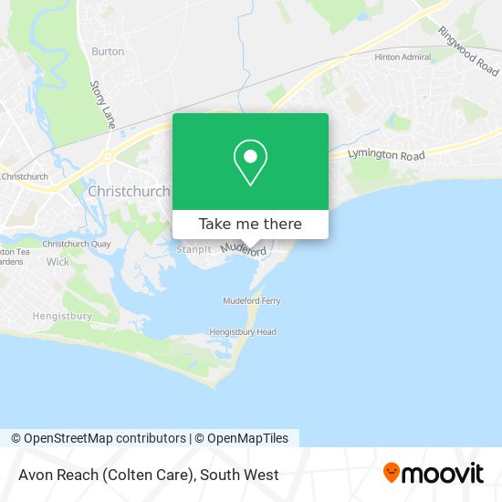 Avon Reach (Colten Care) map