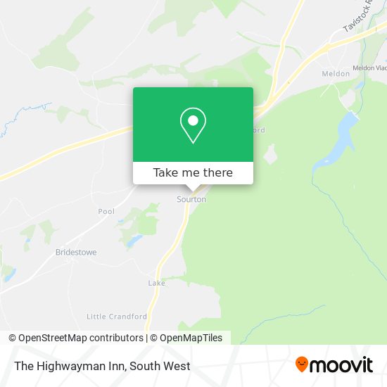 The Highwayman Inn map