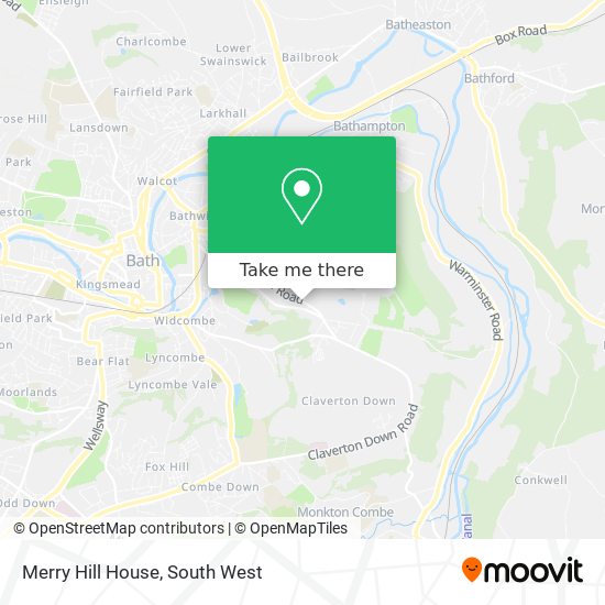 Merry Hill House map