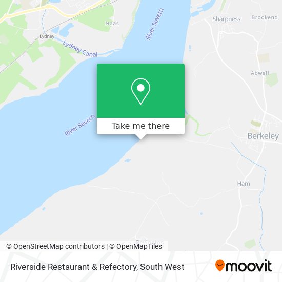 Riverside Restaurant & Refectory map