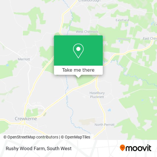Rushy Wood Farm map