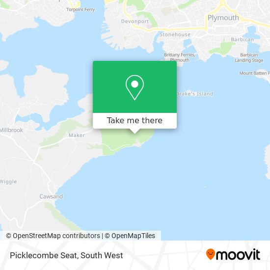 Picklecombe Seat map