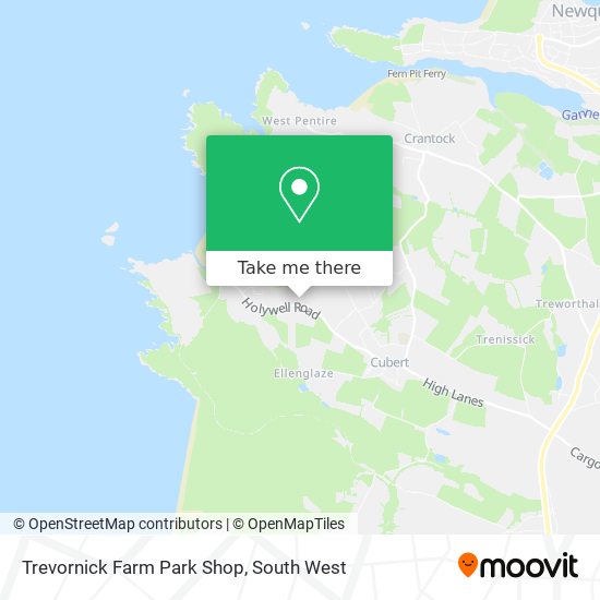 Trevornick Farm Park Shop map
