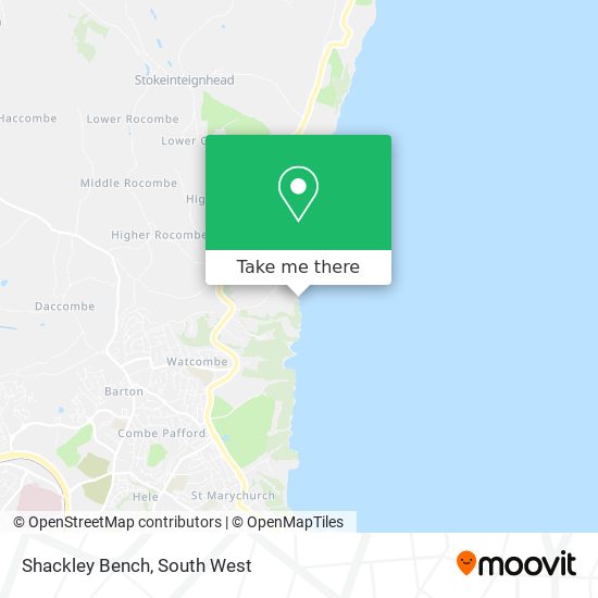 Shackley Bench map
