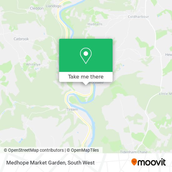 Medhope Market Garden map