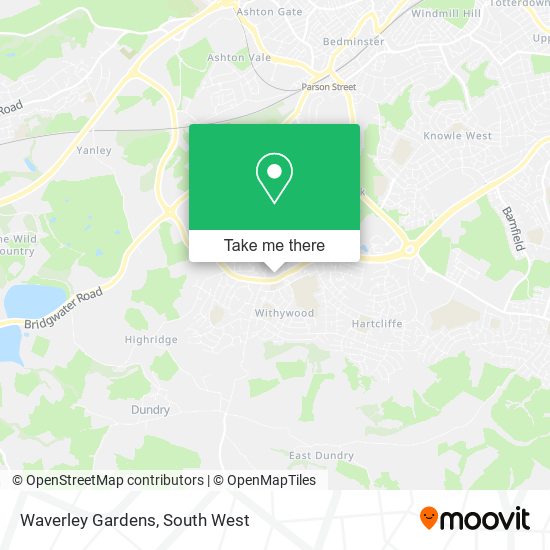 Waverley Gardens map