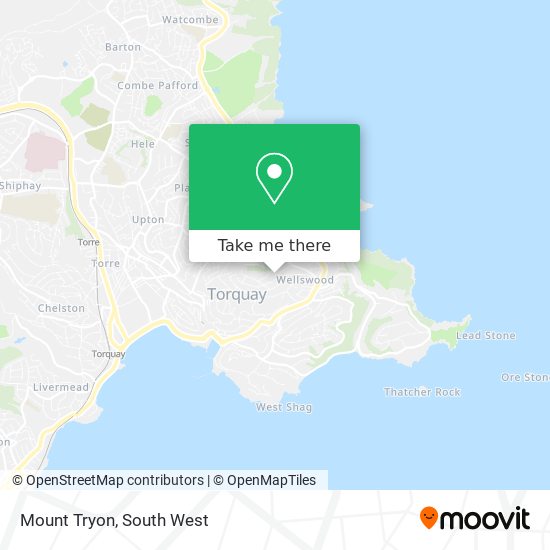 Mount Tryon map