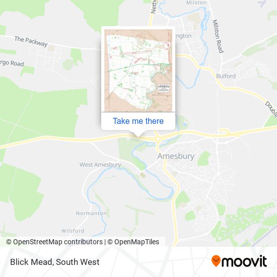 Blick Mead map