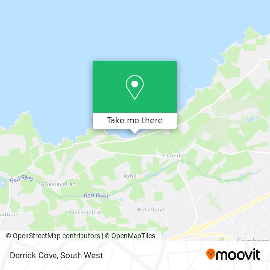 Derrick Cove map