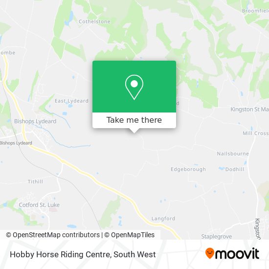 Hobby Horse Riding Centre map