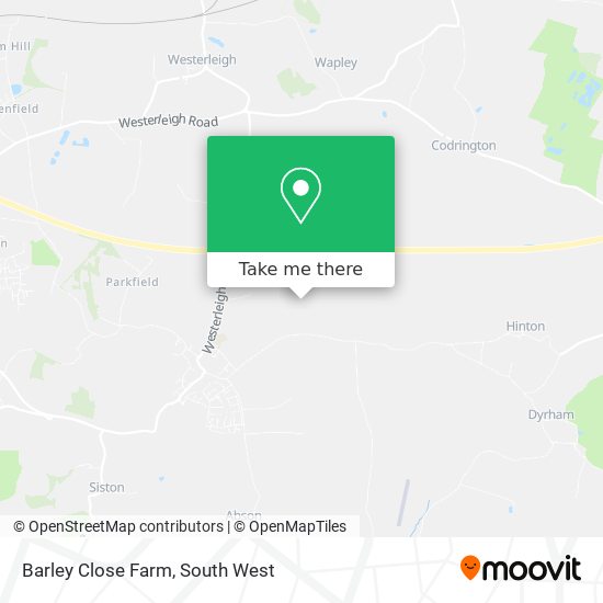 Barley Close Farm map