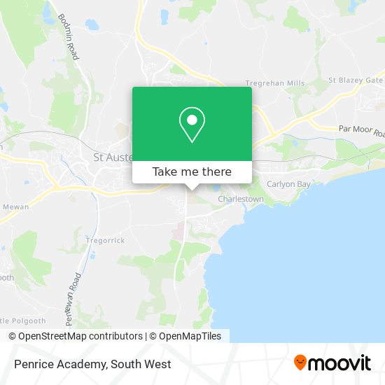 Penrice Academy map