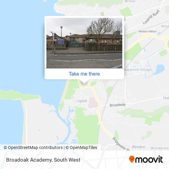 Broadoak Academy map