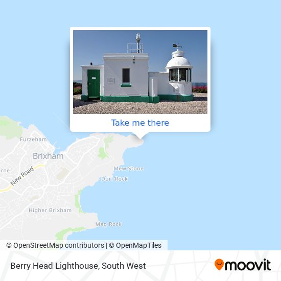 Berry Head Lighthouse map