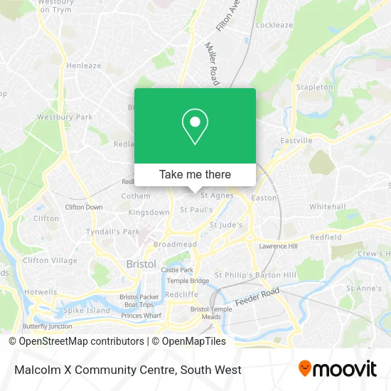Malcolm X Community Centre map