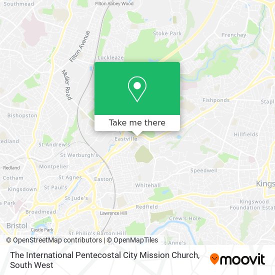 The International Pentecostal City Mission Church map
