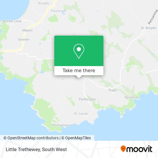 Little Trethewey map