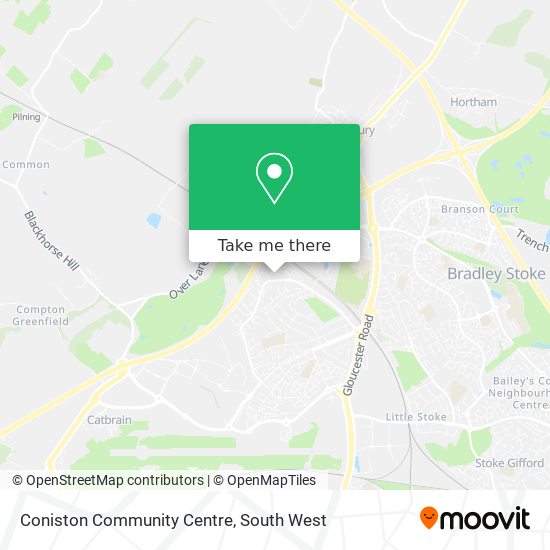 Coniston Community Centre map