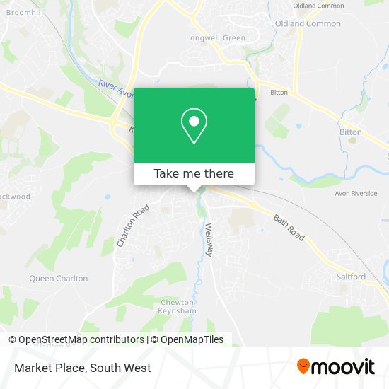 Market Place map