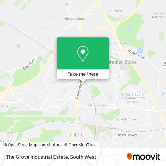 The Grove Industrial Estate map