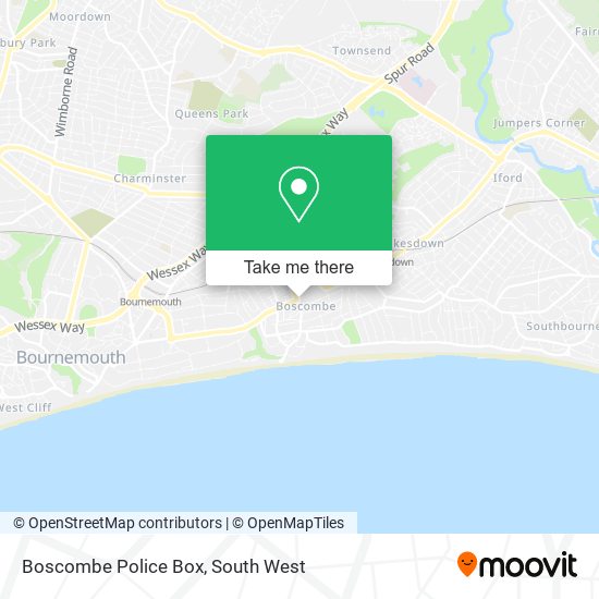Boscombe Police Box map