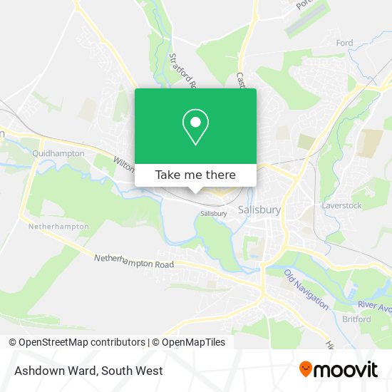 Ashdown Ward map