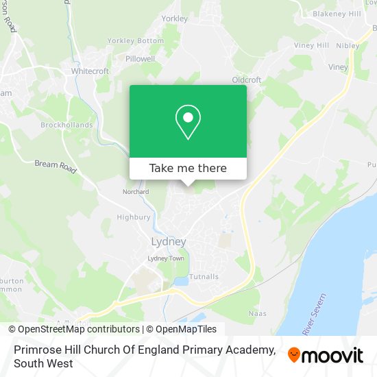 Primrose Hill Church Of England Primary Academy map