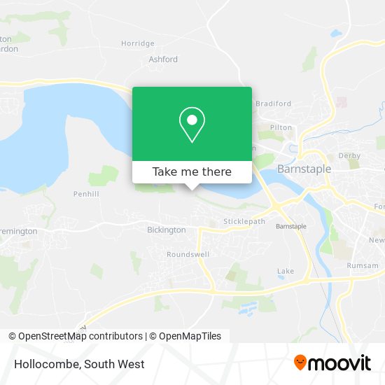 Hollocombe map