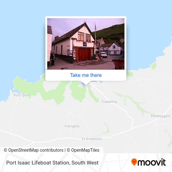 Port Isaac Lifeboat Station map