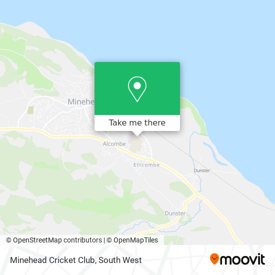 Minehead Cricket Club map