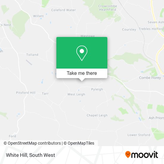 White Hill map