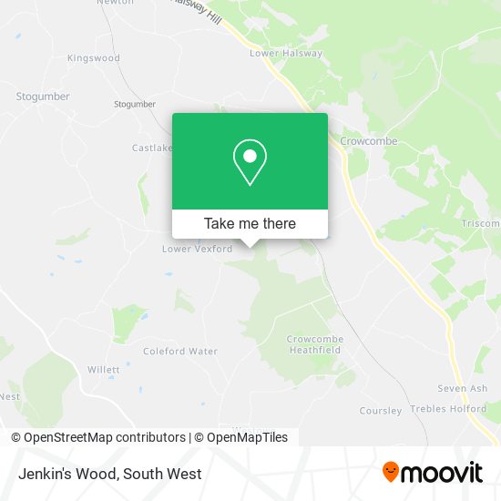 Jenkin's Wood map