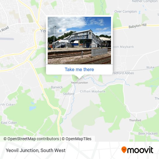 Yeovil Junction map