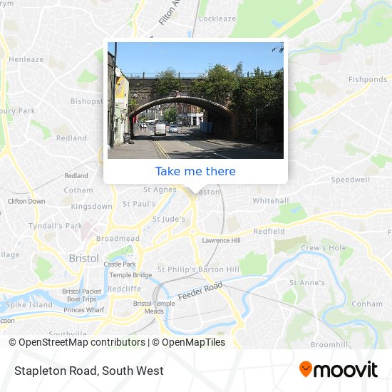 Stapleton Road map